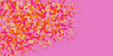 Geometrik Çoklu Boyutlu Altıgen Çoklu Renkli Arkaplan, Geometrik Soyut İki Renkli Duvar Kağıdı Alt sol köşeden sağ üst köşeye çapraz olarak dağılmıştır