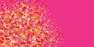 Geometrik Çoklu Boyutlu Altıgen Çoklu Renkli Arkaplan, Geometrik Soyut İki Renkli Duvar Kağıdı Alt sol köşeden sağ üst köşeye çapraz olarak dağılmıştır