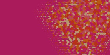 Geometrik Çoklu Boyutlu Altıgen Çoklu Renkli Arkaplan, Geometrik Soyut İki Renkli Duvar Kağıdı Alt sol köşeden sağ üst köşeye çapraz olarak dağılmıştır