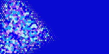 Geometrik Çoklu Boyutlu Altıgen Çoklu Renkli Arkaplan, Geometrik Soyut İki Renkli Duvar Kağıdı Alt sol köşeden sağ üst köşeye çapraz olarak dağılmıştır