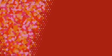 Geometrik Çoklu Boyutlu Altıgen Çoklu Renkli Arkaplan, Geometrik Soyut İki Renkli Duvar Kağıdı Alt sol köşeden sağ üst köşeye çapraz olarak dağılmıştır