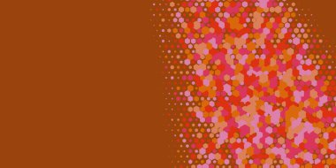 Geometrik Çoklu Boyutlu Altıgen Çoklu Renkli Arkaplan, Geometrik Soyut İki Renkli Duvar Kağıdı Alt sol köşeden sağ üst köşeye çapraz olarak dağılmıştır