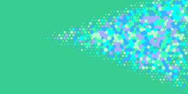 Geometrik Çoklu Boyutlu Altıgen Çoklu Renkli Arkaplan, Geometrik Soyut İki Renkli Duvar Kağıdı Alt sol köşeden sağ üst köşeye çapraz olarak dağılmıştır