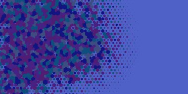 Geometrik Çoklu Boyutlu Altıgen Çoklu Renkli Arkaplan, Geometrik Soyut İki Renkli Duvar Kağıdı Alt sol köşeden sağ üst köşeye çapraz olarak dağılmıştır