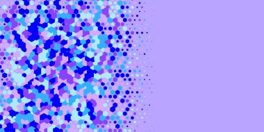 Geometrik Çoklu Boyutlu Altıgen Çoklu Renkli Arkaplan, Geometrik Soyut İki Renkli Duvar Kağıdı Alt sol köşeden sağ üst köşeye çapraz olarak dağılmıştır