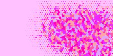 Geometrik Çoklu Boyutlu Altıgen Çoklu Renkli Arkaplan, Geometrik Soyut İki Renkli Duvar Kağıdı Alt sol köşeden sağ üst köşeye çapraz olarak dağılmıştır