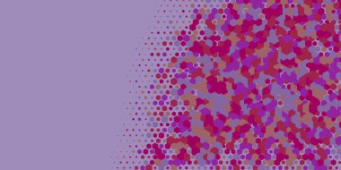 Geometrik Çoklu Boyutlu Altıgen Çoklu Renkli Arkaplan, Geometrik Soyut İki Renkli Duvar Kağıdı Alt sol köşeden sağ üst köşeye çapraz olarak dağılmıştır