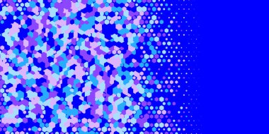 Geometrik Çoklu Boyutlu Altıgen Çoklu Renkli Arkaplan, Geometrik Soyut İki Renkli Duvar Kağıdı Alt sol köşeden sağ üst köşeye çapraz olarak dağılmıştır