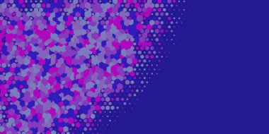 Geometrik Çoklu Boyutlu Altıgen Çoklu Renkli Arkaplan, Geometrik Soyut İki Renkli Duvar Kağıdı Alt sol köşeden sağ üst köşeye çapraz olarak dağılmıştır