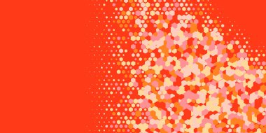 Geometrik Çoklu Boyutlu Altıgen Çoklu Renkli Arkaplan, Geometrik Soyut İki Renkli Duvar Kağıdı Alt sol köşeden sağ üst köşeye çapraz olarak dağılmıştır