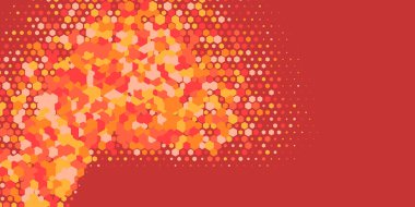 Geometrik Çoklu Boyutlu Altıgen Çoklu Renkli Arkaplan, Geometrik Soyut İki Renkli Duvar Kağıdı Alt sol köşeden sağ üst köşeye çapraz olarak dağılmıştır