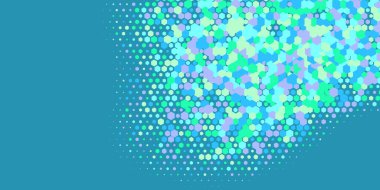 Geometrik Çoklu Boyutlu Altıgen Çoklu Renkli Arkaplan, Geometrik Soyut İki Renkli Duvar Kağıdı Alt sol köşeden sağ üst köşeye çapraz olarak dağılmıştır