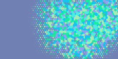 Geometrik Çoklu Boyutlu Altıgen Çoklu Renkli Arkaplan, Geometrik Soyut İki Renkli Duvar Kağıdı Alt sol köşeden sağ üst köşeye çapraz olarak dağılmıştır