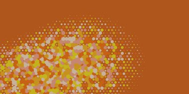 Geometrik Çoklu Boyutlu Altıgen Çoklu Renkli Arkaplan, Geometrik Soyut İki Renkli Duvar Kağıdı Alt sol köşeden sağ üst köşeye çapraz olarak dağılmıştır