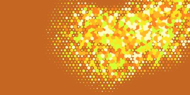 Geometrik Çoklu Boyutlu Altıgen Çoklu Renkli Arkaplan, Geometrik Soyut İki Renkli Duvar Kağıdı Alt sol köşeden sağ üst köşeye çapraz olarak dağılmıştır