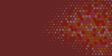 Geometrik soyut Hexagon çoklu Renk Arkaplanı, Geometrik soyut duvar kağıdı iki renkli iki ton Hexagon alt sol köşeden sağ üst köşeye çapraz olarak dağılmıştır