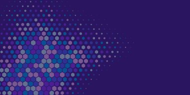 Geometrik soyut Hexagon çoklu Renk Arkaplanı, Geometrik soyut duvar kağıdı iki renkli iki ton Hexagon alt sol köşeden sağ üst köşeye çapraz olarak dağılmıştır