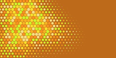 Geometrik soyut Hexagon çoklu Renk Arkaplanı, Geometrik soyut duvar kağıdı iki renkli iki ton Hexagon alt sol köşeden sağ üst köşeye çapraz olarak dağılmıştır
