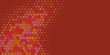 Geometrik soyut Hexagon çoklu Renk Arkaplanı, Geometrik soyut duvar kağıdı iki renkli iki ton Hexagon alt sol köşeden sağ üst köşeye çapraz olarak dağılmıştır