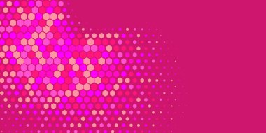 Geometrik soyut Hexagon çoklu Renk Arkaplanı, Geometrik soyut duvar kağıdı iki renkli iki ton Hexagon alt sol köşeden sağ üst köşeye çapraz olarak dağılmıştır