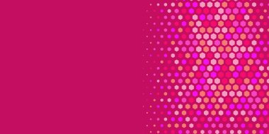 Geometrik soyut Hexagon çoklu Renk Arkaplanı, Geometrik soyut duvar kağıdı iki renkli iki ton Hexagon alt sol köşeden sağ üst köşeye çapraz olarak dağılmıştır