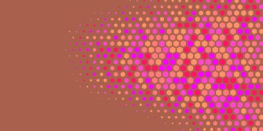 Geometrik soyut Hexagon çoklu Renk Arkaplanı, Geometrik soyut duvar kağıdı iki renkli iki ton Hexagon alt sol köşeden sağ üst köşeye çapraz olarak dağılmıştır