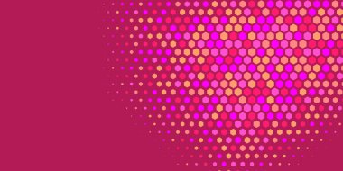 Geometrik soyut Hexagon çoklu Renk Arkaplanı, Geometrik soyut duvar kağıdı iki renkli iki ton Hexagon alt sol köşeden sağ üst köşeye çapraz olarak dağılmıştır