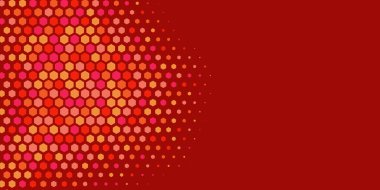 Geometrik soyut Hexagon çoklu Renk Arkaplanı, Geometrik soyut duvar kağıdı iki renkli iki ton Hexagon alt sol köşeden sağ üst köşeye çapraz olarak dağılmıştır