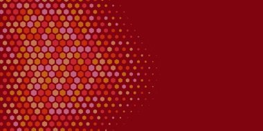 Geometrik soyut Hexagon çoklu Renk Arkaplanı, Geometrik soyut duvar kağıdı iki renkli iki ton Hexagon alt sol köşeden sağ üst köşeye çapraz olarak dağılmıştır