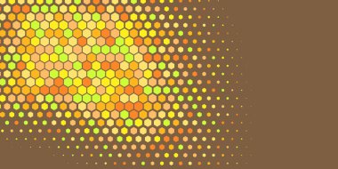 Geometrik soyut Hexagon çoklu Renk Arkaplanı, Geometrik soyut duvar kağıdı iki renkli iki ton Hexagon alt sol köşeden sağ üst köşeye çapraz olarak dağılmıştır