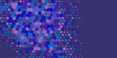 Geometrik soyut Hexagon çoklu Renk Arkaplanı, Geometrik soyut duvar kağıdı iki renkli iki ton Hexagon alt sol köşeden sağ üst köşeye çapraz olarak dağılmıştır