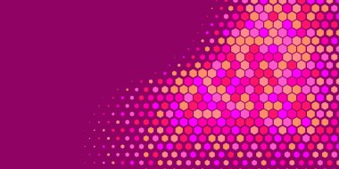 Geometrik soyut Hexagon çoklu Renk Arkaplanı, Geometrik soyut duvar kağıdı iki renkli iki ton Hexagon alt sol köşeden sağ üst köşeye çapraz olarak dağılmıştır