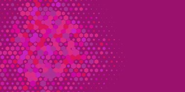 Geometrik Çoklu Boyutlu Altıgen Çoklu Renkli Arkaplan, Geometrik Soyut İki Renkli Duvar Kağıdı Alt sol köşeden sağ üst köşeye çapraz olarak dağılmıştır