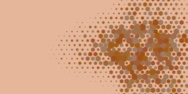 Geometrik Çoklu Boyutlu Altıgen Çoklu Renkli Arkaplan, Geometrik Soyut İki Renkli Duvar Kağıdı Alt sol köşeden sağ üst köşeye çapraz olarak dağılmıştır