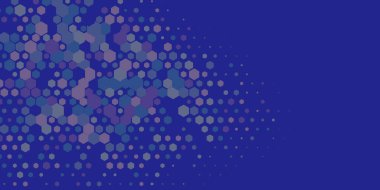 Geometrik Çoklu Boyutlu Altıgen Çoklu Renkli Arkaplan, Geometrik Soyut İki Renkli Duvar Kağıdı Alt sol köşeden sağ üst köşeye çapraz olarak dağılmıştır