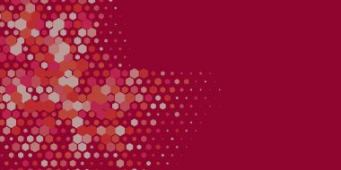 Geometrik Çoklu Boyutlu Altıgen Çoklu Renkli Arkaplan, Geometrik Soyut İki Renkli Duvar Kağıdı Alt sol köşeden sağ üst köşeye çapraz olarak dağılmıştır