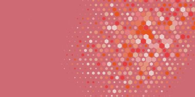 Geometrik Çoklu Boyutlu Altıgen Çoklu Renkli Arkaplan, Geometrik Soyut İki Renkli Duvar Kağıdı Alt sol köşeden sağ üst köşeye çapraz olarak dağılmıştır