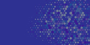 Geometrik Çoklu Boyutlu Altıgen Çoklu Renkli Arkaplan, Geometrik Soyut İki Renkli Duvar Kağıdı Alt sol köşeden sağ üst köşeye çapraz olarak dağılmıştır