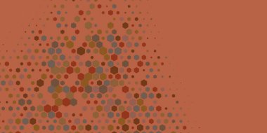 Geometrik Çoklu Boyutlu Altıgen Çoklu Renkli Arkaplan, Geometrik Soyut İki Renkli Duvar Kağıdı Alt sol köşeden sağ üst köşeye çapraz olarak dağılmıştır