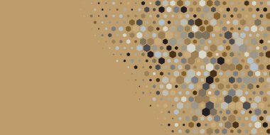 Geometrik Çoklu Boyutlu Altıgen Çoklu Renkli Arkaplan, Geometrik Soyut İki Renkli Duvar Kağıdı Alt sol köşeden sağ üst köşeye çapraz olarak dağılmıştır