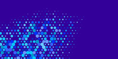 Geometrik Çoklu Boyutlu Altıgen Çoklu Renkli Arkaplan, Geometrik Soyut İki Renkli Duvar Kağıdı Alt sol köşeden sağ üst köşeye çapraz olarak dağılmıştır