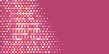 Geometrik Çoklu Boyutlu Altıgen Çoklu Renkli Arkaplan, Geometrik Soyut İki Renkli Duvar Kağıdı Alt sol köşeden sağ üst köşeye çapraz olarak dağılmıştır