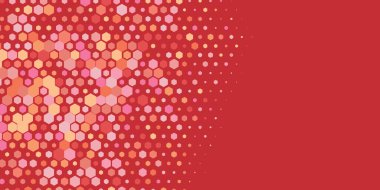 Geometrik Çoklu Boyutlu Altıgen Çoklu Renkli Arkaplan, Geometrik Soyut İki Renkli Duvar Kağıdı Alt sol köşeden sağ üst köşeye çapraz olarak dağılmıştır