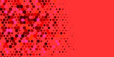 Geometrik Çoklu Boyutlu Altıgen Çoklu Renkli Arkaplan, Geometrik Soyut İki Renkli Duvar Kağıdı Alt sol köşeden sağ üst köşeye çapraz olarak dağılmıştır