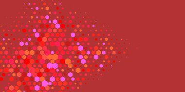 Geometrik Çoklu Boyutlu Altıgen Çoklu Renkli Arkaplan, Geometrik Soyut İki Renkli Duvar Kağıdı Alt sol köşeden sağ üst köşeye çapraz olarak dağılmıştır