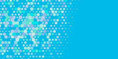 Geometrik Çoklu Boyutlu Altıgen Çoklu Renkli Arkaplan, Geometrik Soyut İki Renkli Duvar Kağıdı Alt sol köşeden sağ üst köşeye çapraz olarak dağılmıştır