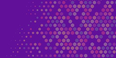 Geometrik Çoklu Boyutlu Altıgen Çoklu Renkli Arkaplan, Geometrik Soyut İki Renkli Duvar Kağıdı Alt sol köşeden sağ üst köşeye çapraz olarak dağılmıştır