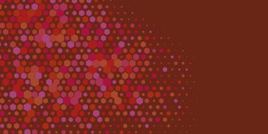 Geometrik Çoklu Boyutlu Altıgen Çoklu Renkli Arkaplan, Geometrik Soyut İki Renkli Duvar Kağıdı Alt sol köşeden sağ üst köşeye çapraz olarak dağılmıştır