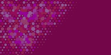 Geometrik Çoklu Boyutlu Altıgen Çoklu Renkli Arkaplan, Geometrik Soyut İki Renkli Duvar Kağıdı Alt sol köşeden sağ üst köşeye çapraz olarak dağılmıştır