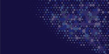 Geometrik Çoklu Boyutlu Altıgen Çoklu Renkli Arkaplan, Geometrik Soyut İki Renkli Duvar Kağıdı Alt sol köşeden sağ üst köşeye çapraz olarak dağılmıştır